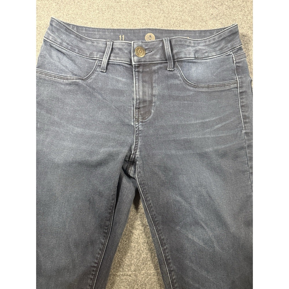 So American Heritage Women's Dark Gray Stretch Jeggings Size 11